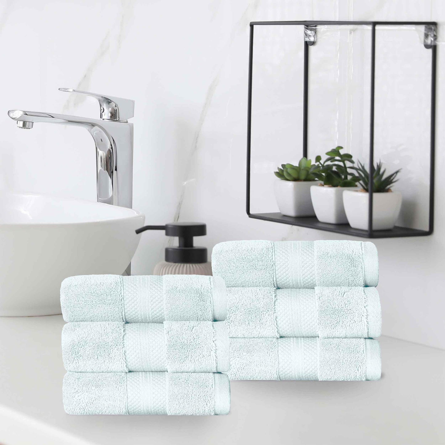 Aria Premium Turkish Cotton Assorted Towel Set Collection