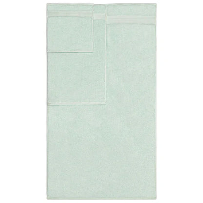 Turkish Cotton Highly Absorbent Solid 6 Piece Towel Set - DustyAqua