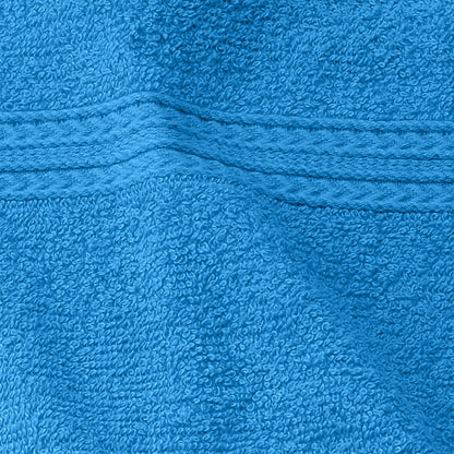 Eco-Friendly Ring Spun Cotton Towel Set - Aster Blue