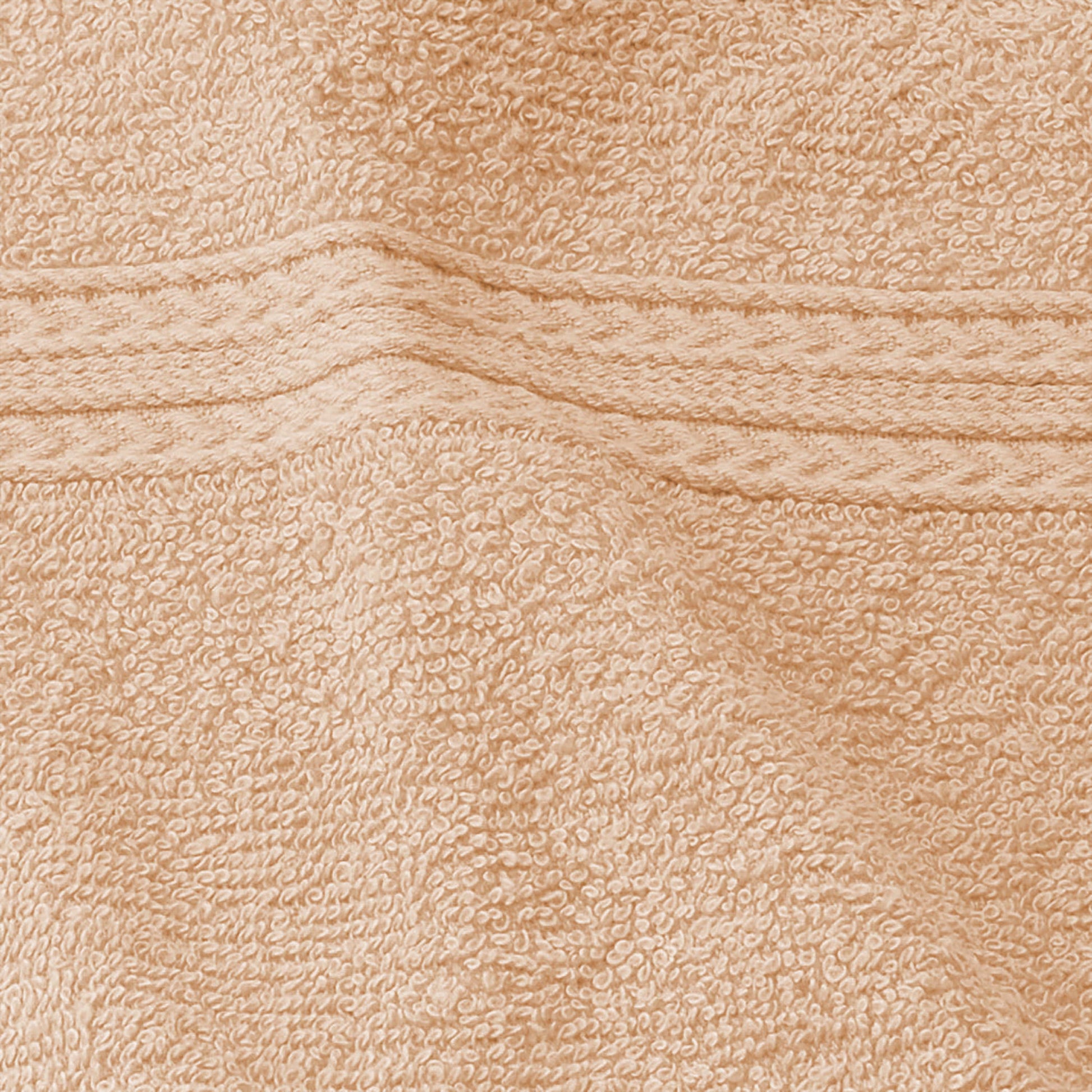 Eco-Friendly Ring Spun Cotton Towel Set - Camel