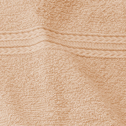 Eco-Friendly Ring Spun Cotton Towel Set - Camel