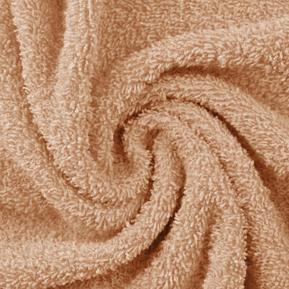Eco-Friendly Ring Spun Cotton Towel Set - Camel