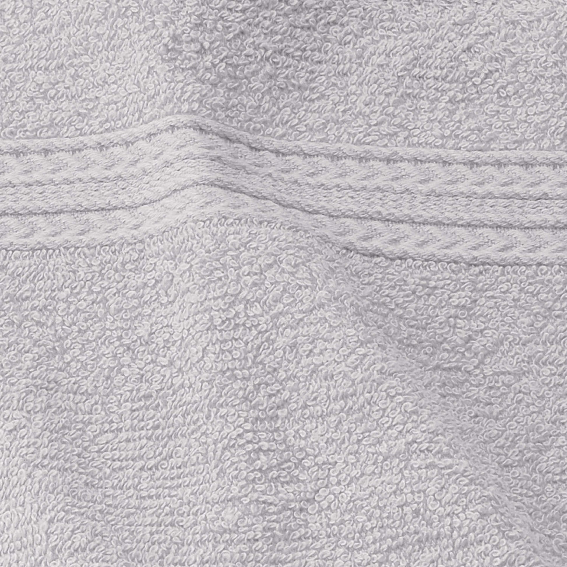 Eco-Friendly Ring Spun Cotton Towel Set - Silver