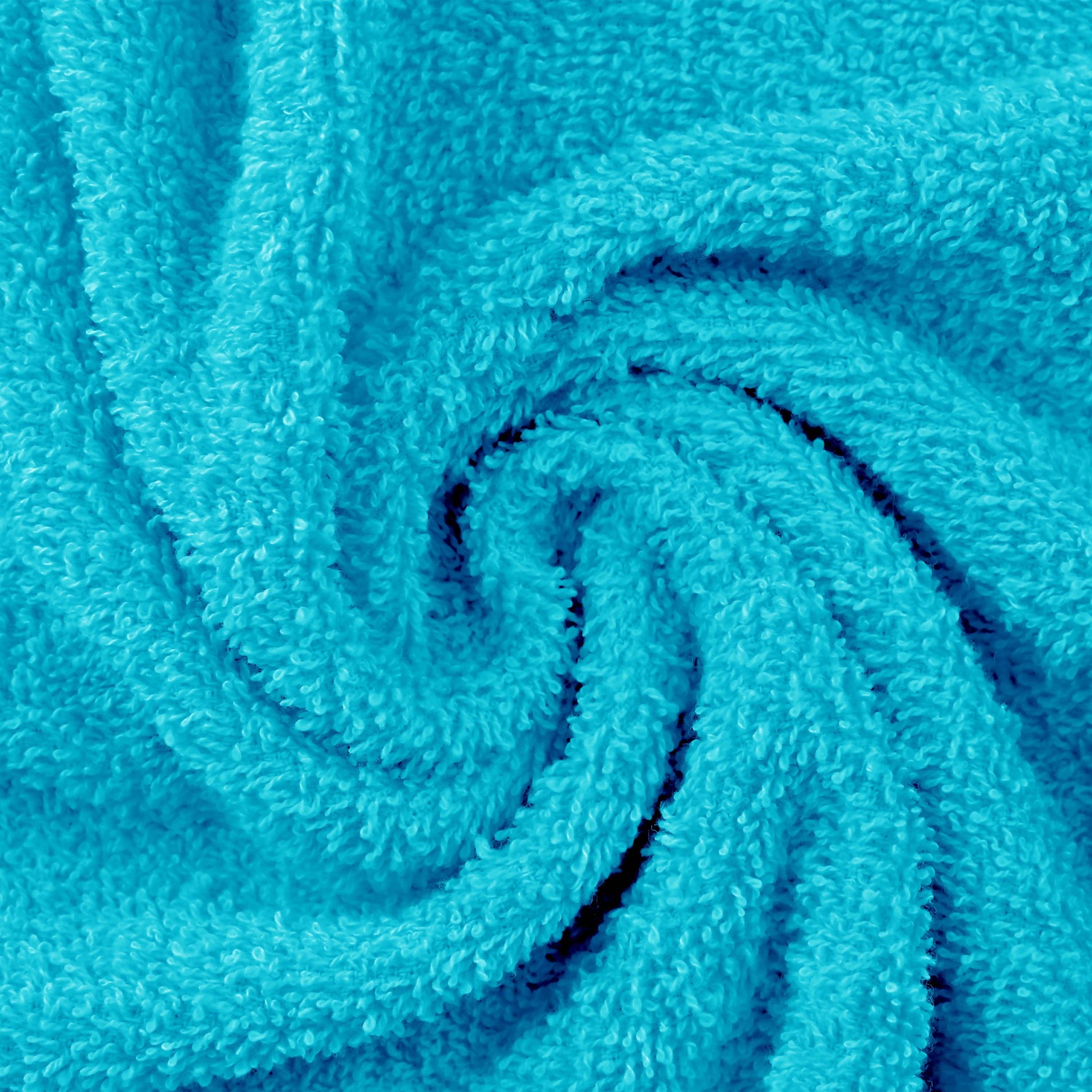 Eco-Friendly Ring Spun Cotton Towel Set - Turquoise
