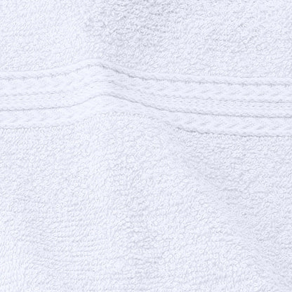 Eco-Friendly Ring Spun Cotton Towel Set - White