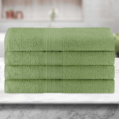Eco-Friendly Ring Spun Cotton Towel Set - Terrace Green