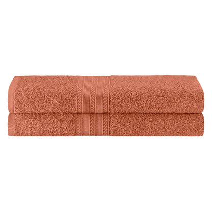 Eco-Friendly Ring Spun Cotton Towel Set - Copper