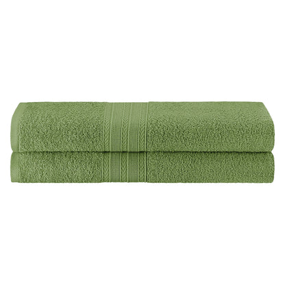 Eco-Friendly Ring Spun Cotton Towel Set - Terrace Green