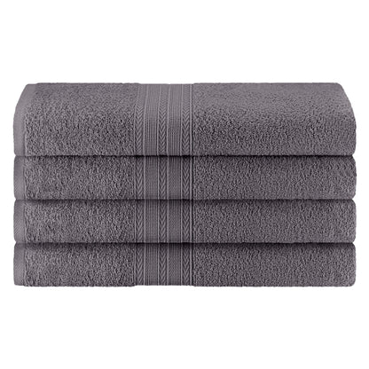 Eco-Friendly Ring Spun Cotton Towel Set - Graphite