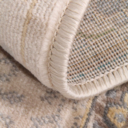  Superior Edeline Medallion Oriental Indoor Area Rug or Runner Rug - Beige