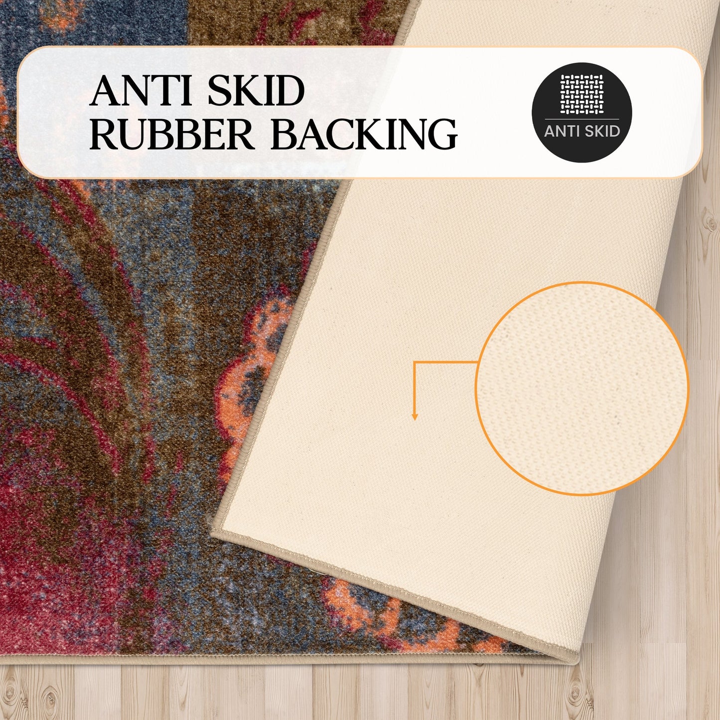 Superior Emory Patchwork Indoor Area Rug or Runner Rug 
