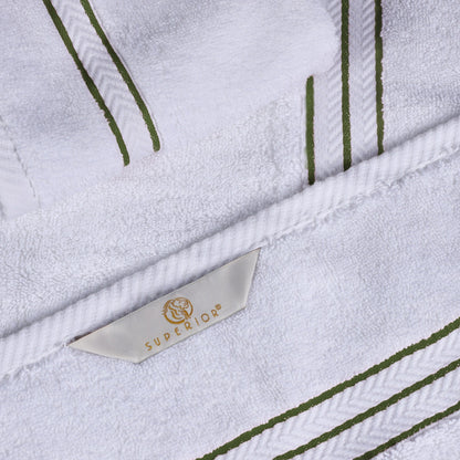 Ultra Plush Turkish Cotton Super Absorbent Solid 2-Piece Bath Sheet Set - Forest Green