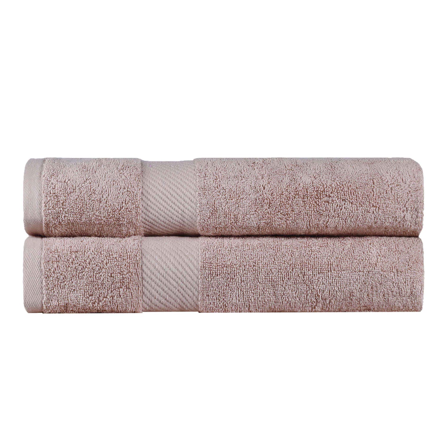 Kendell Egyptian Cotton Solid Medium Weight Bath Towel Set of 2