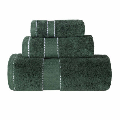 Niles Egyptian Giza Cotton Plush Heavyweight Soft 3 Piece Towel Set