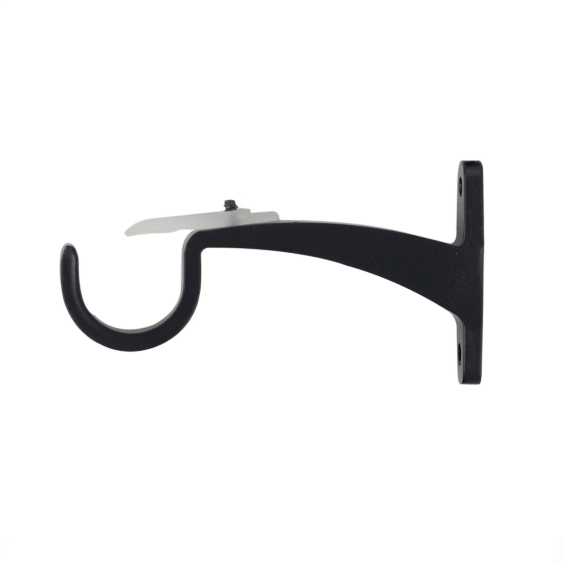  Friedrich Black and Gold Expandable Curtain Rod - Black-Gold