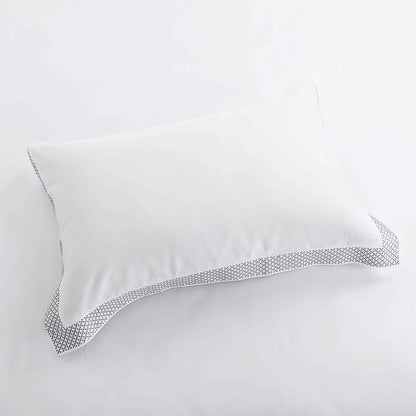Superior Glenmont Embroidered Duvet Cover Set - White