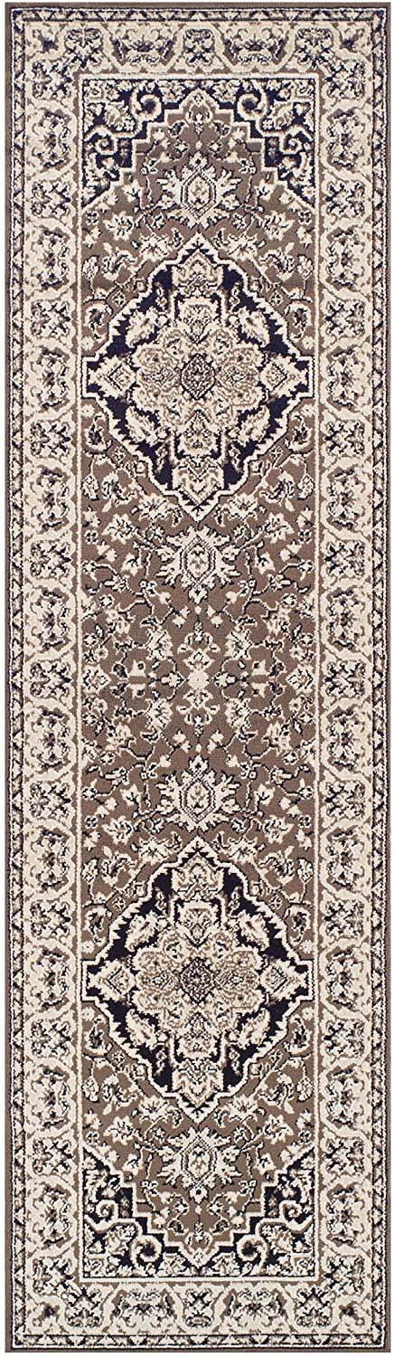 Glendale Traditional Floral Medallion Indoor Area Rug or Runner Rug