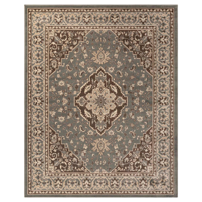Glendale Traditional Floral Medallion Indoor Area Rug or Runner Rug