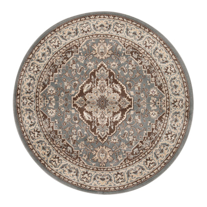 Glendale Traditional Floral Medallion Indoor Area Rug or Runner Rug