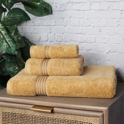 Egyptian Cotton Highly Absorbent Solid Ultra Soft Towel Set Collection