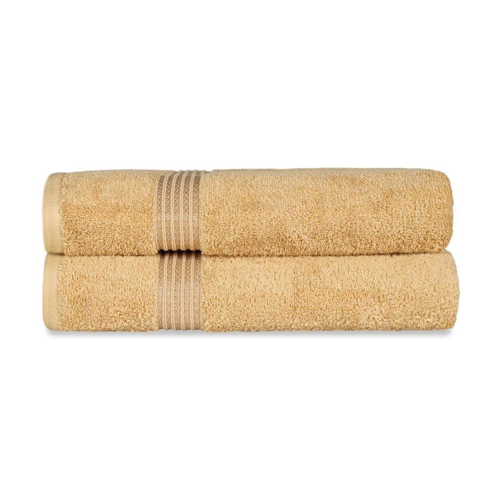 Egyptian Cotton Highly Absorbent Solid Ultra Soft Towel Set Collection