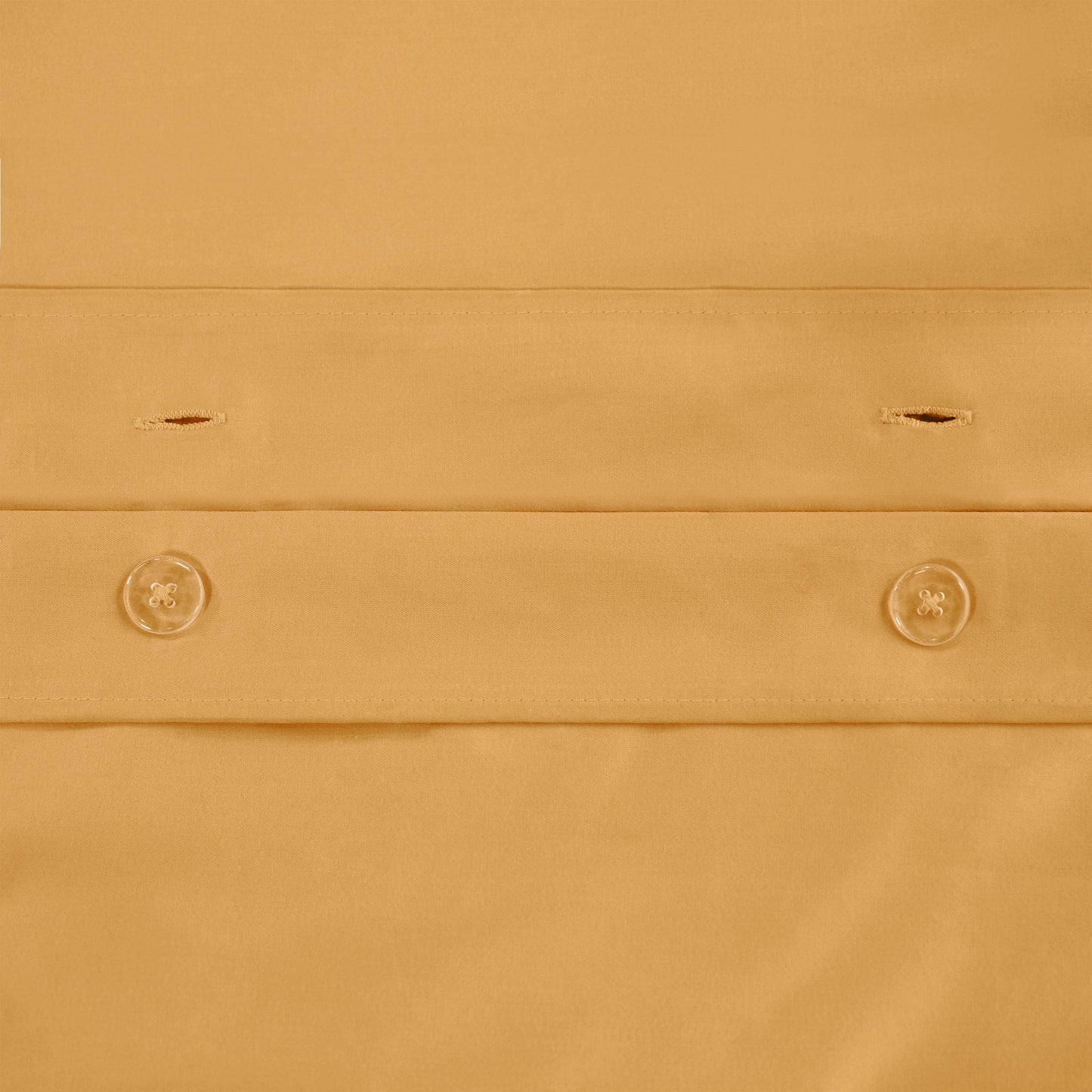 Superior Premium 650 Thread Count Egyptian Cotton Solid Duvet Cover Set - Gold