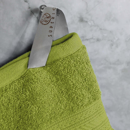 Cotton Heavyweight Absorbent Plush 6 Piece Towel Set - GreenEssense
