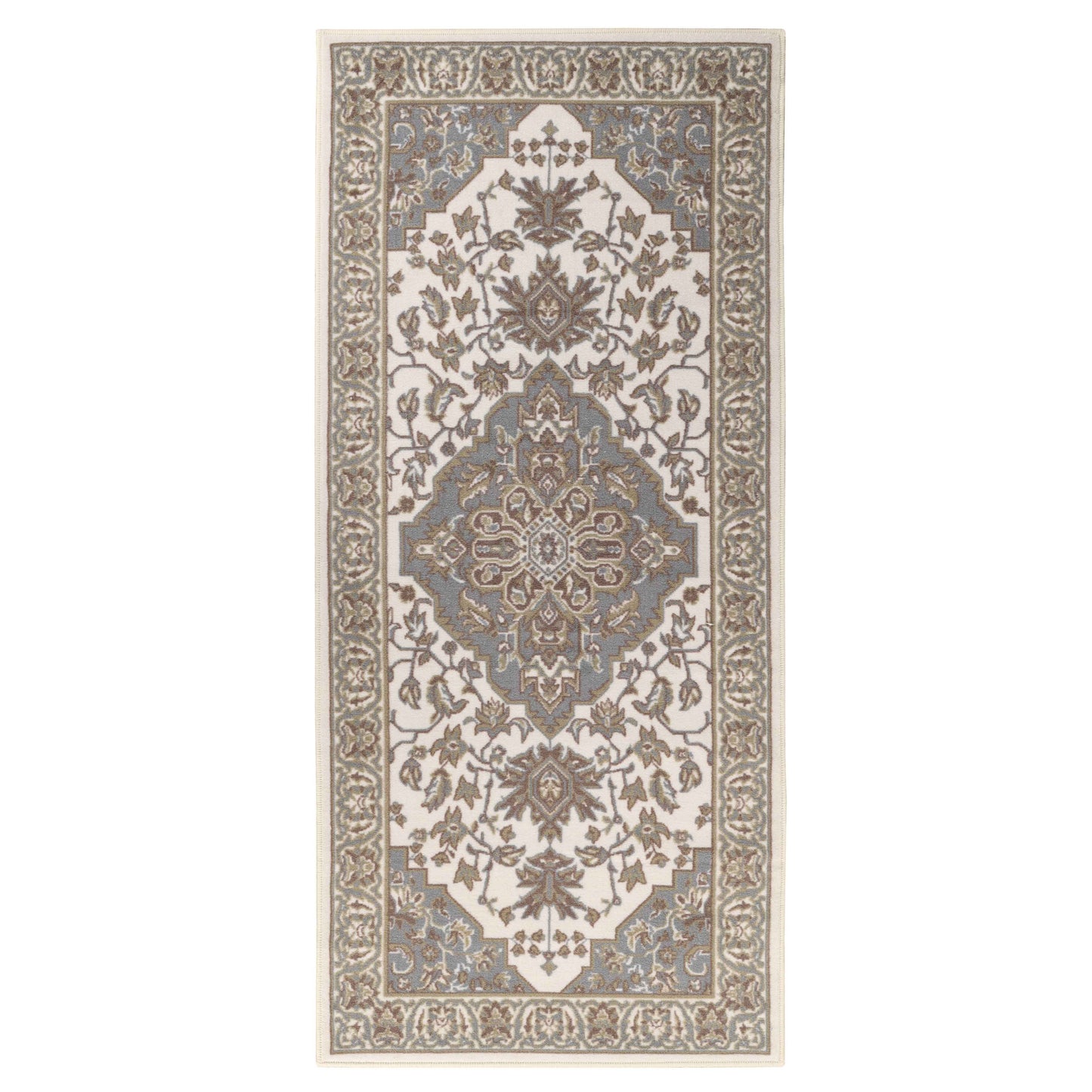 Glendale Traditional Floral Medallion Indoor Area Rug or Runner Rug