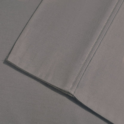 Superior Egyptian Cotton 700 Thread Count 2 Piece Pillowcase Set - Grey