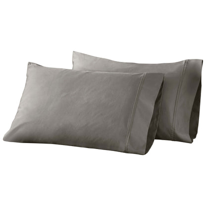 Egyptian Cotton 850 Thread Count Solid Luxury Pillowcases, Set of 2