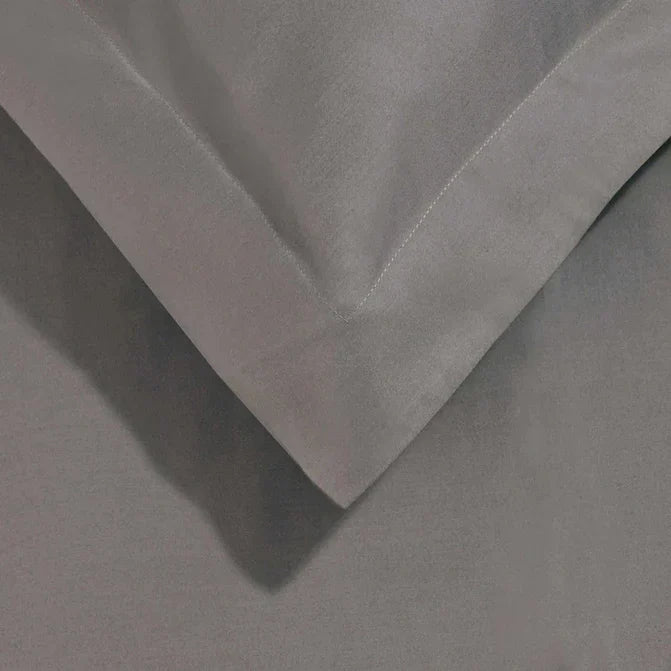 Egyptian Cotton 700 Thread Count Duvet Cover Bedding Set - Gray