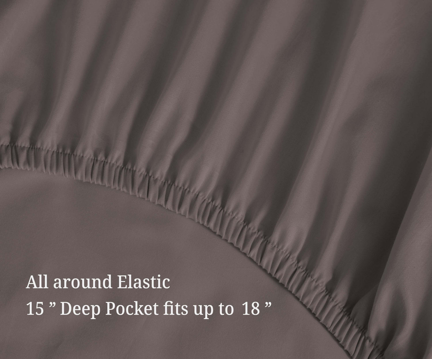 Egyptian Cotton 700 Thread Count Eco Friendly Solid Sheet Set - Gray