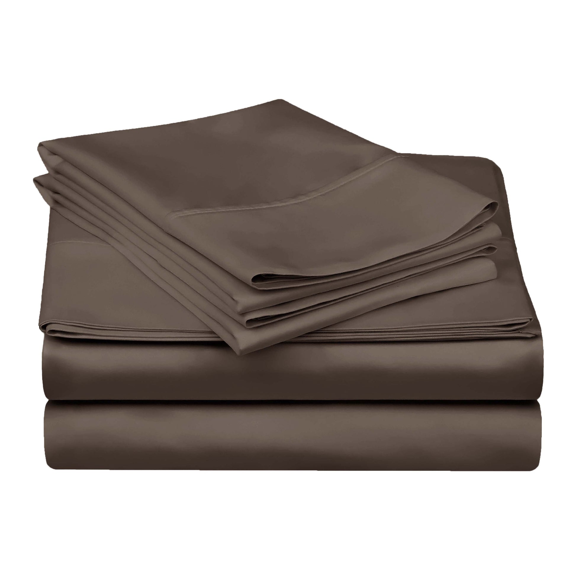Egyptian Cotton 300 Thread Count Solid Deep Pocket Sheet Set - Grey