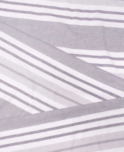 Racer Stripe Fouta 4 Piece Beach Towel Set with Tassels
