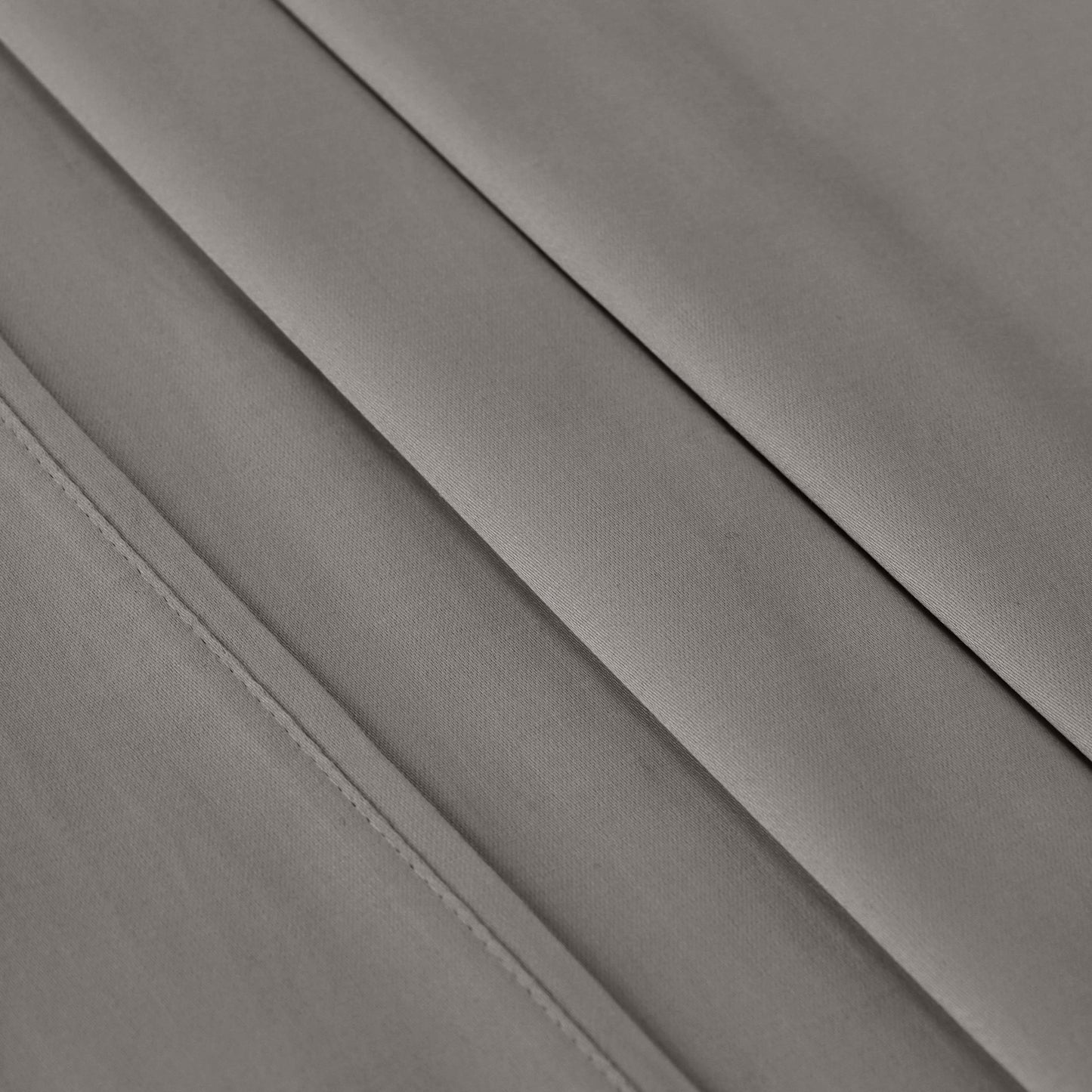 Egyptian Cotton 300 Thread Count Solid Deep Pocket Sheet Set - Gray