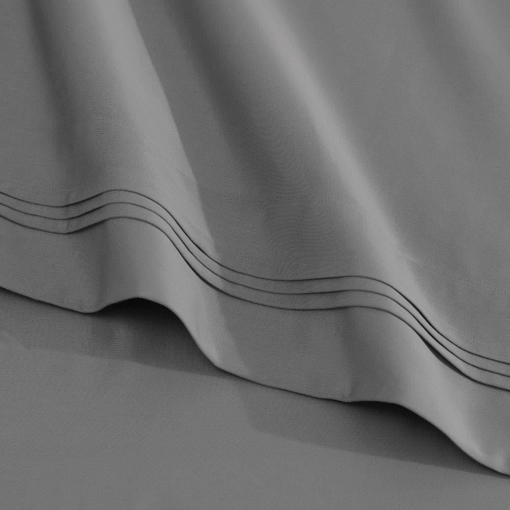 Egyptian Cotton 1500 Thread Count Eco Friendly Solid Sheet Set - Gray