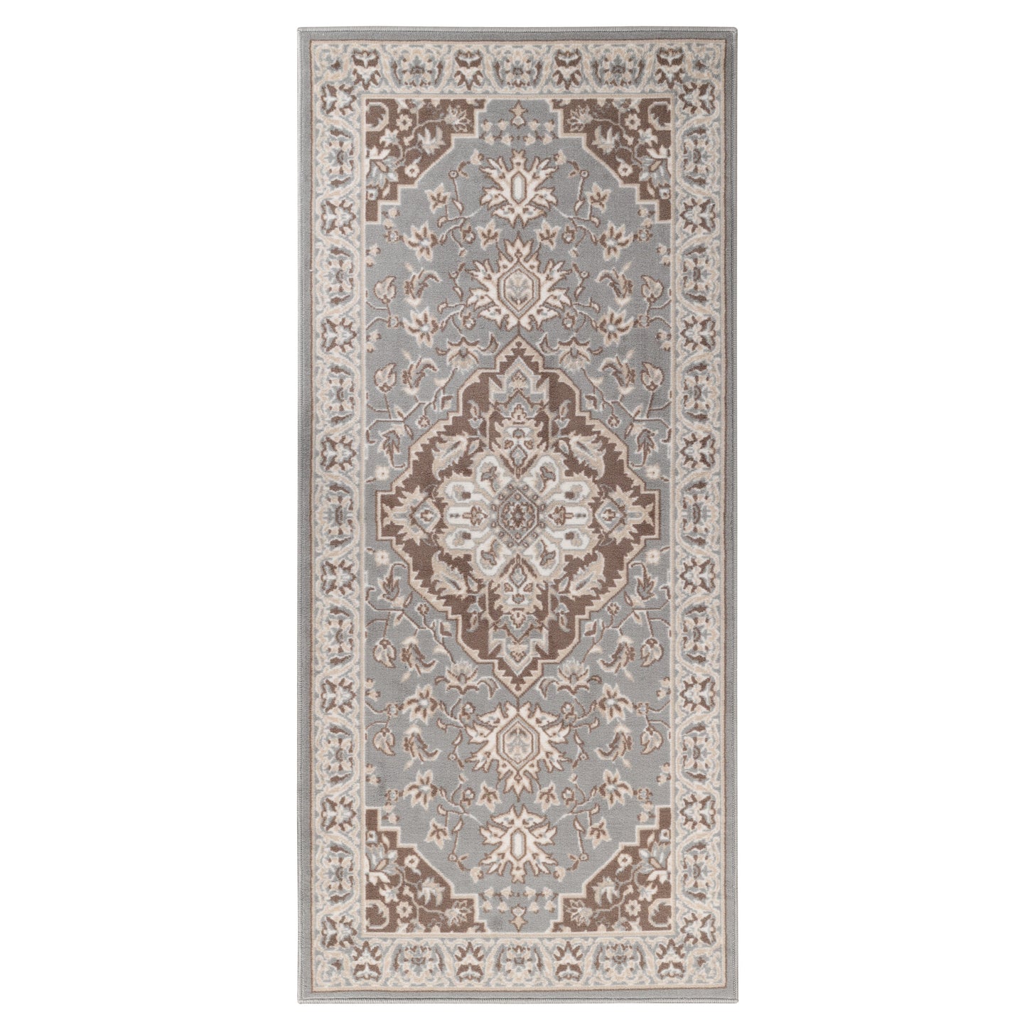 Glendale Traditional Floral Medallion Indoor Area Rug or Runner Rug
