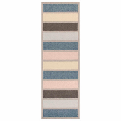 Superior Gypsy Pastel Modern Stripe Indoor Area Rug 