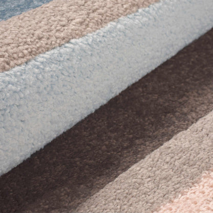 Superior Gypsy Pastel Modern Stripe Indoor Area Rug 
