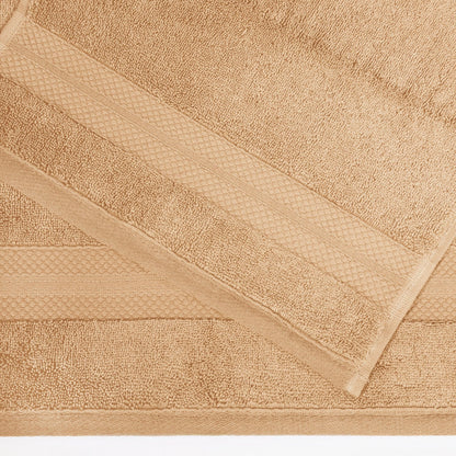 Superior Premium Turkish-Cotton Assorted Towel Set - Hazelnut