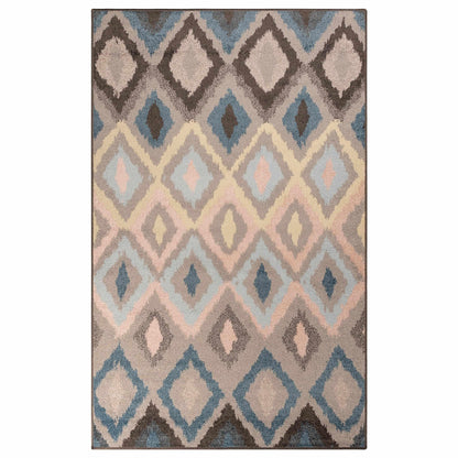  Superior Harlequin Contemporary Geometric Diamonds Indoor Area Rug 