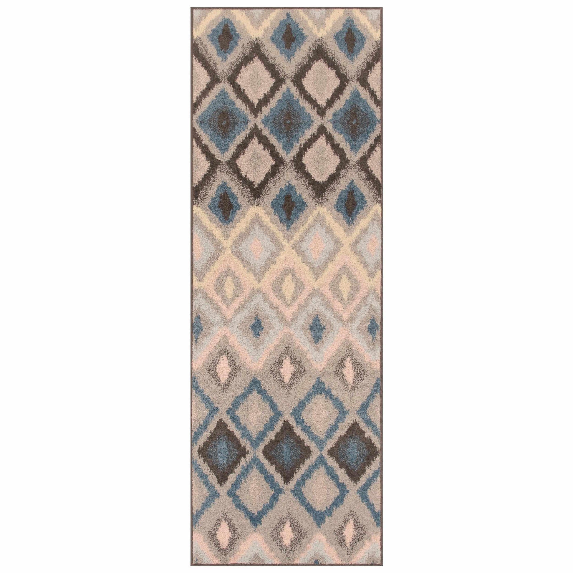  Superior Harlequin Contemporary Geometric Diamonds Indoor Area Rug 