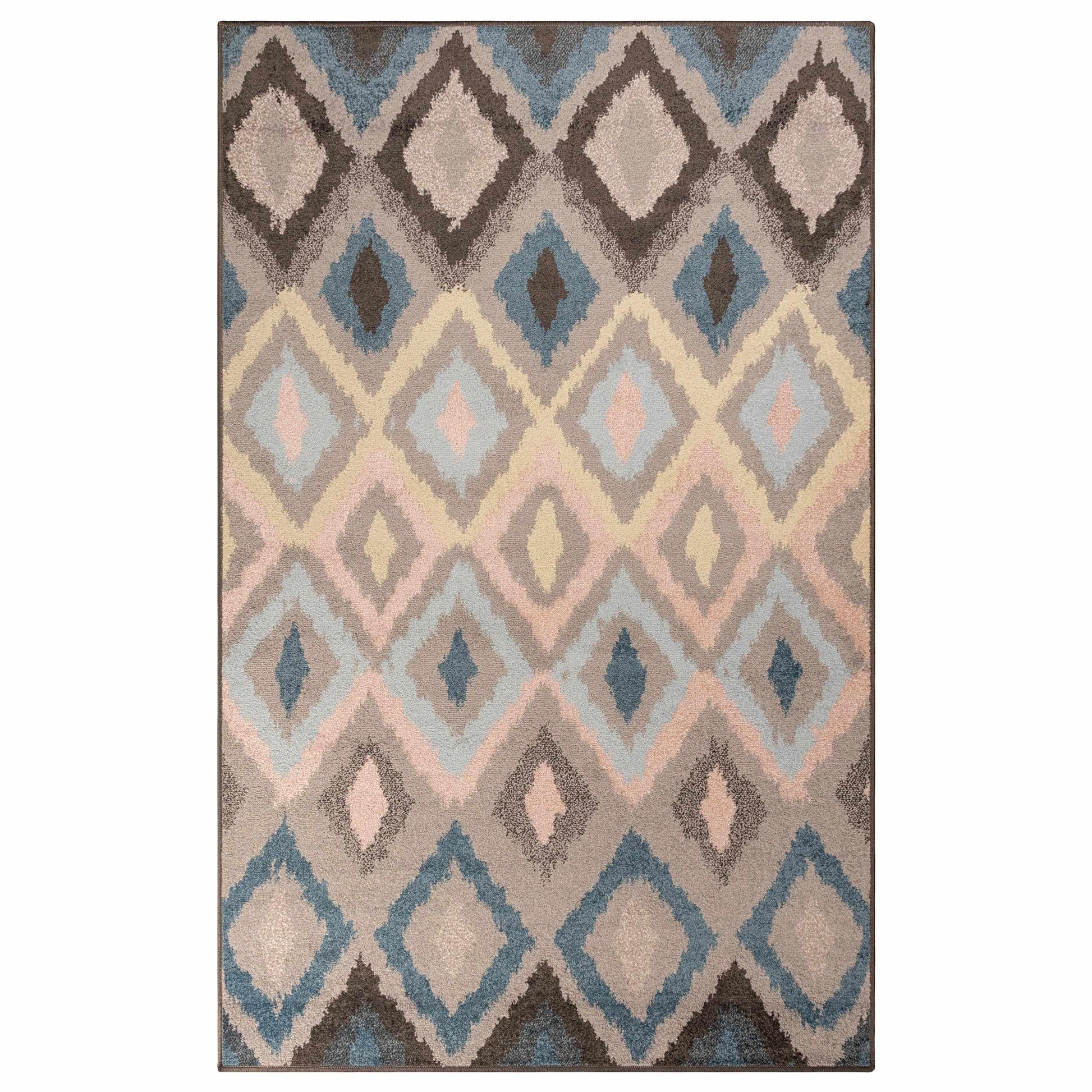  Superior Harlequin Contemporary Geometric Diamonds Indoor Area Rug 