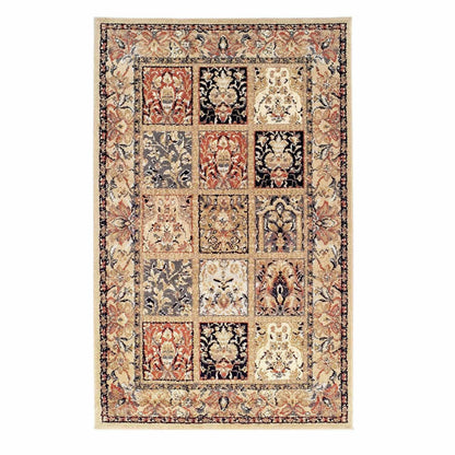  Superior Hollingsworth Distressed Oriental Floral Patchwork Area Rug 