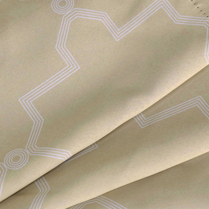 Imperial Trellis Washable Room Darkening Blackout Curtains, Set of 2