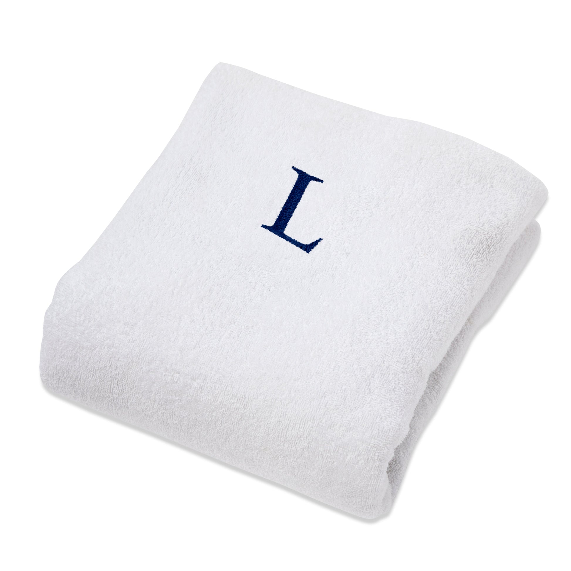 Superior Monogrammed Combed Cotton Lounge Chair Cover - L