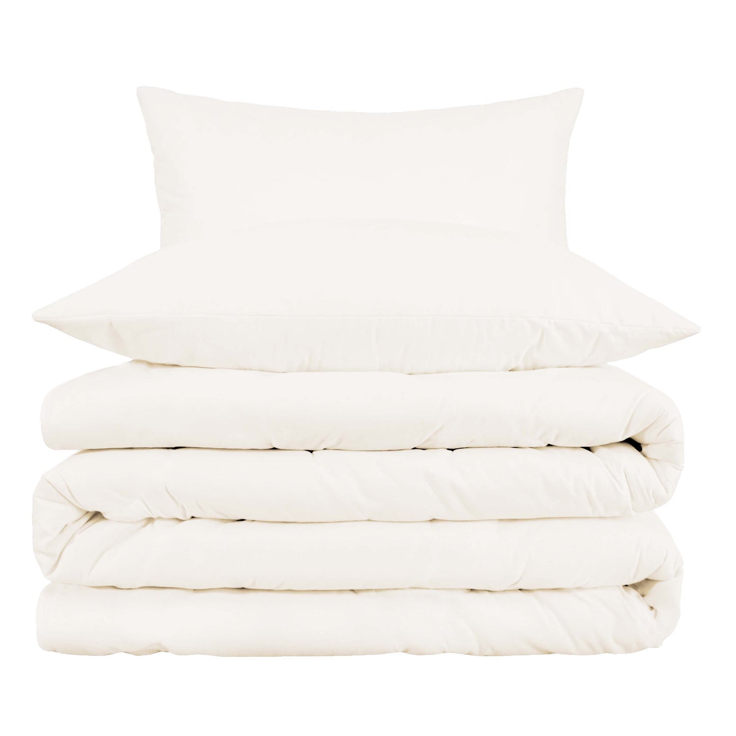 Cotton Blend 800 Thread Count Solid Duvet Cover Set