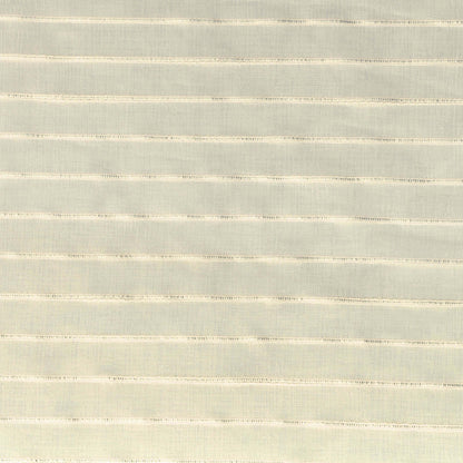 Jackson Striped Sheer Window Curtain Panels - Ivory