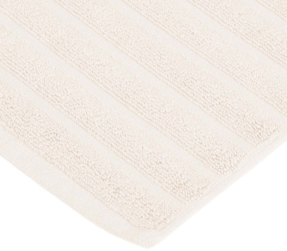 Lined 100% Cotton 1000 GSM 2-Piece Bath Mat Set - Ivory