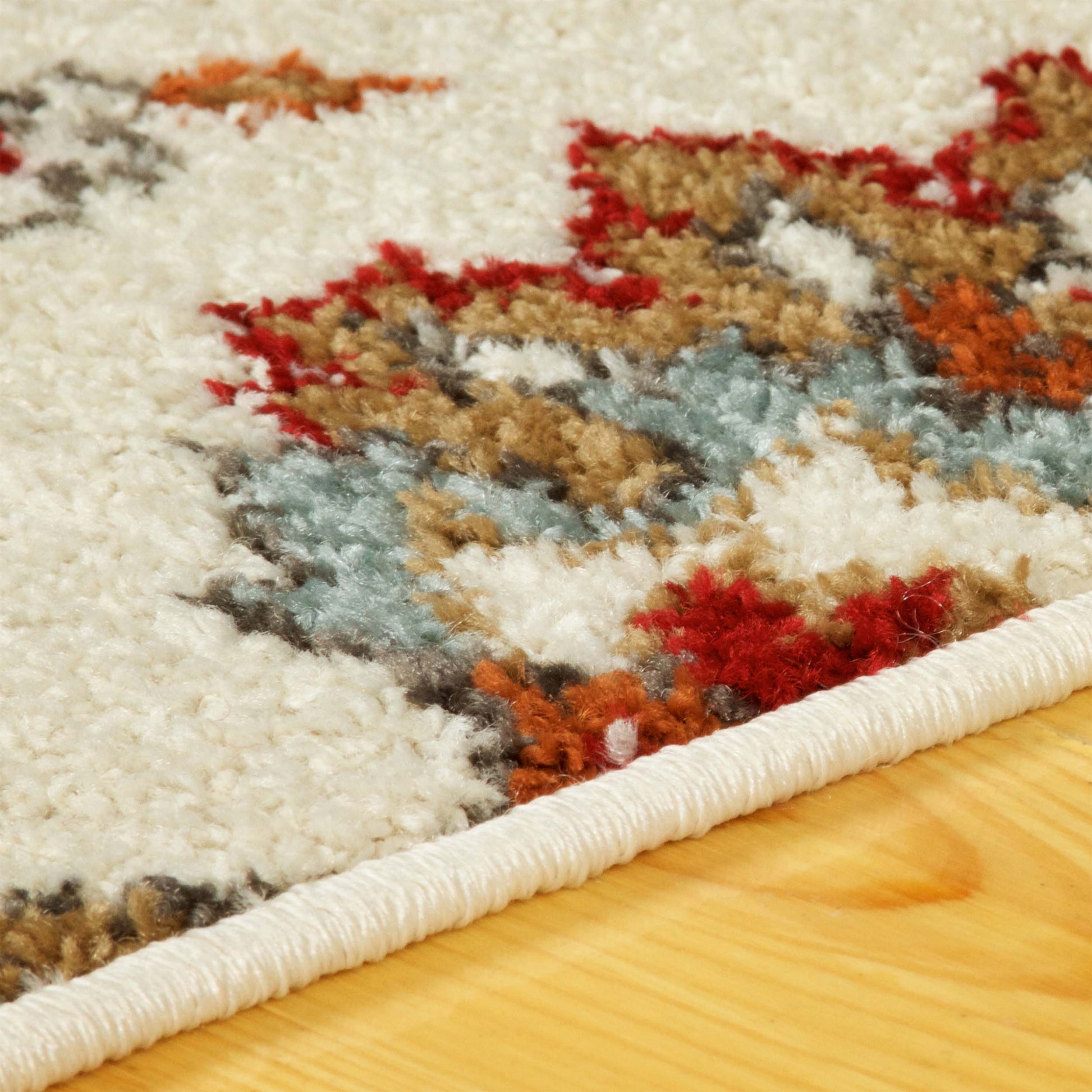 Brookshire Antique Traditional Floral Indoor Area Rug - Ivory